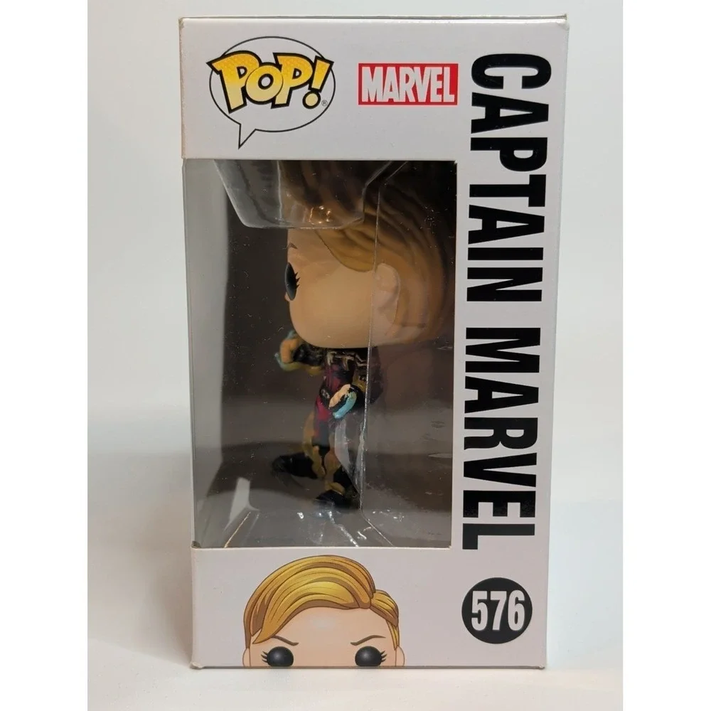 Funko Pop! Marvel Avengers Endgame Captain Marvel #576 Vinyl‎ Bobble-Head w/ Box